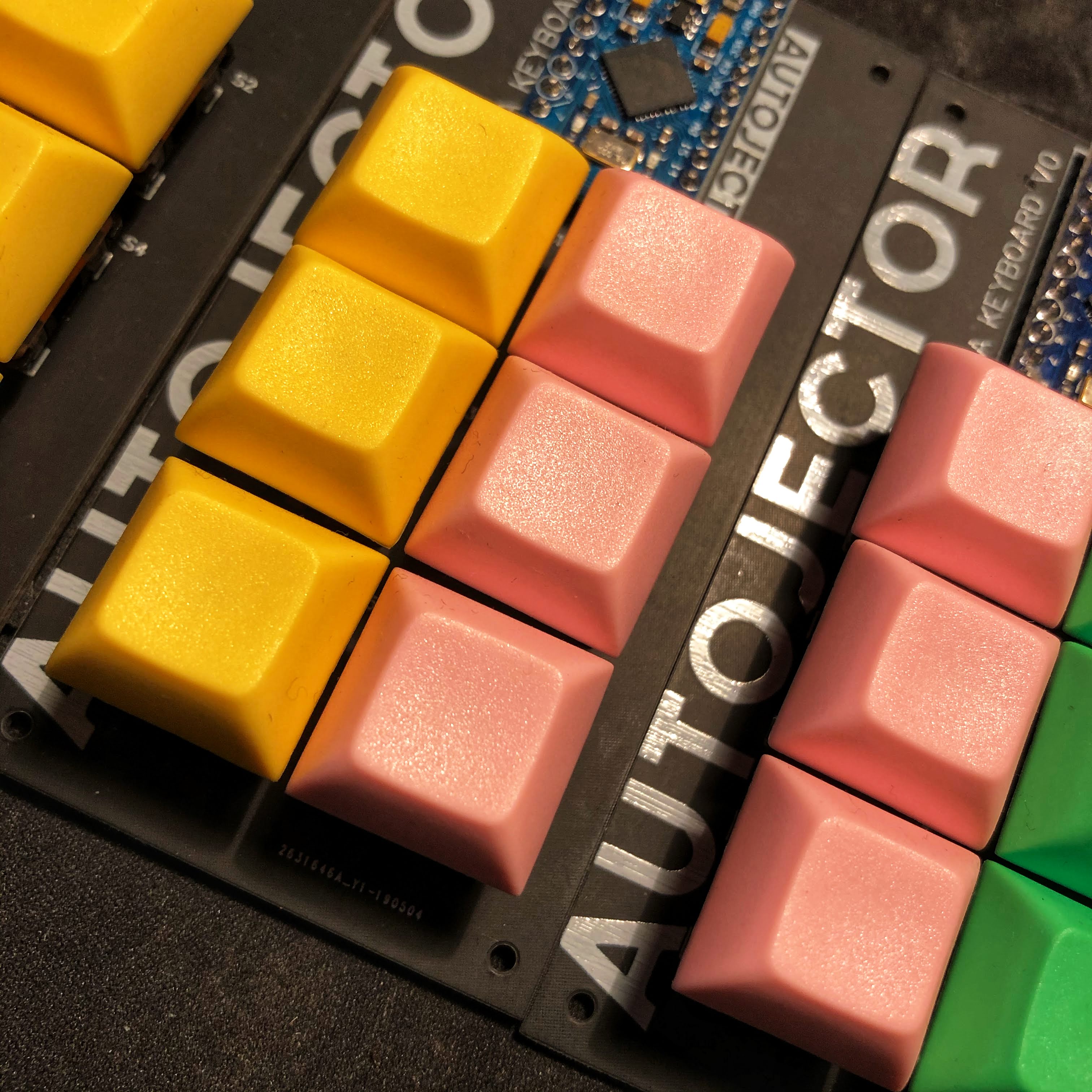 Autojector Keyboard close-up